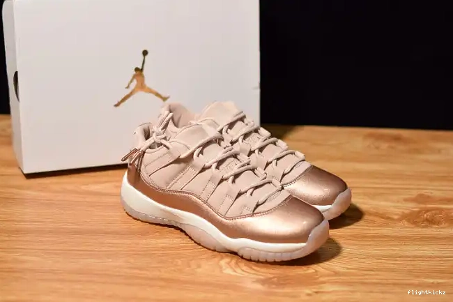 AH7860-105 GS Low Air Jordan 11 Rose Gold 0701